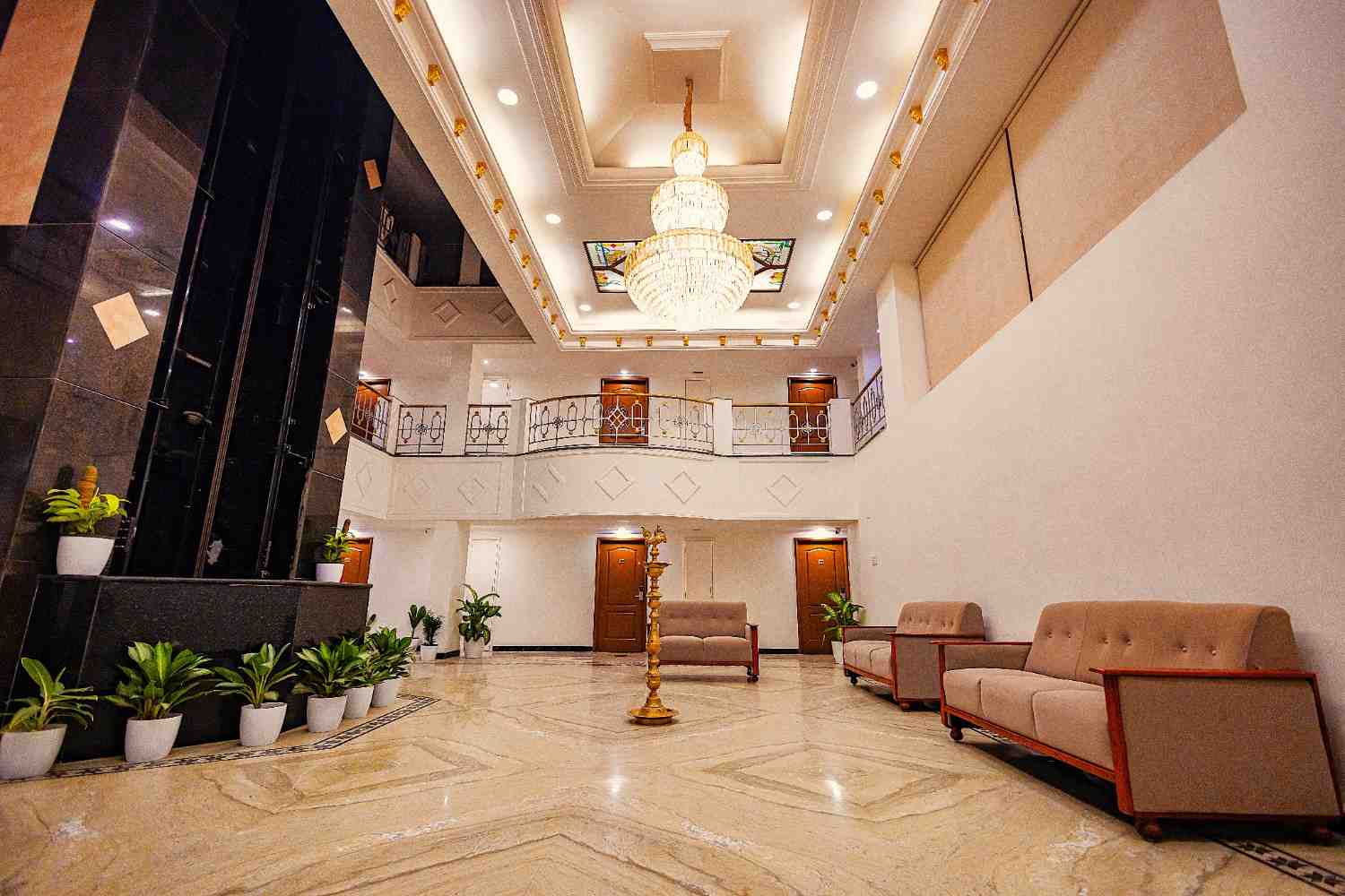 Interior of Hotel Sindhu International Tirupati